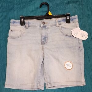 Size 10 Husky Kids Mid-Length Shorts